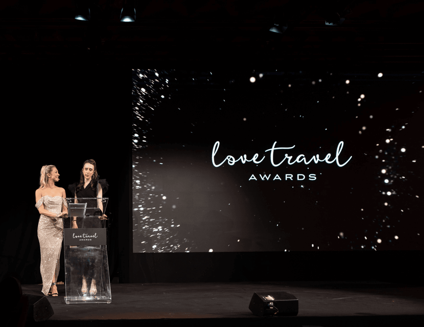 Christy Kuplic and Emily Brooks at the Love Travel Awards 2024