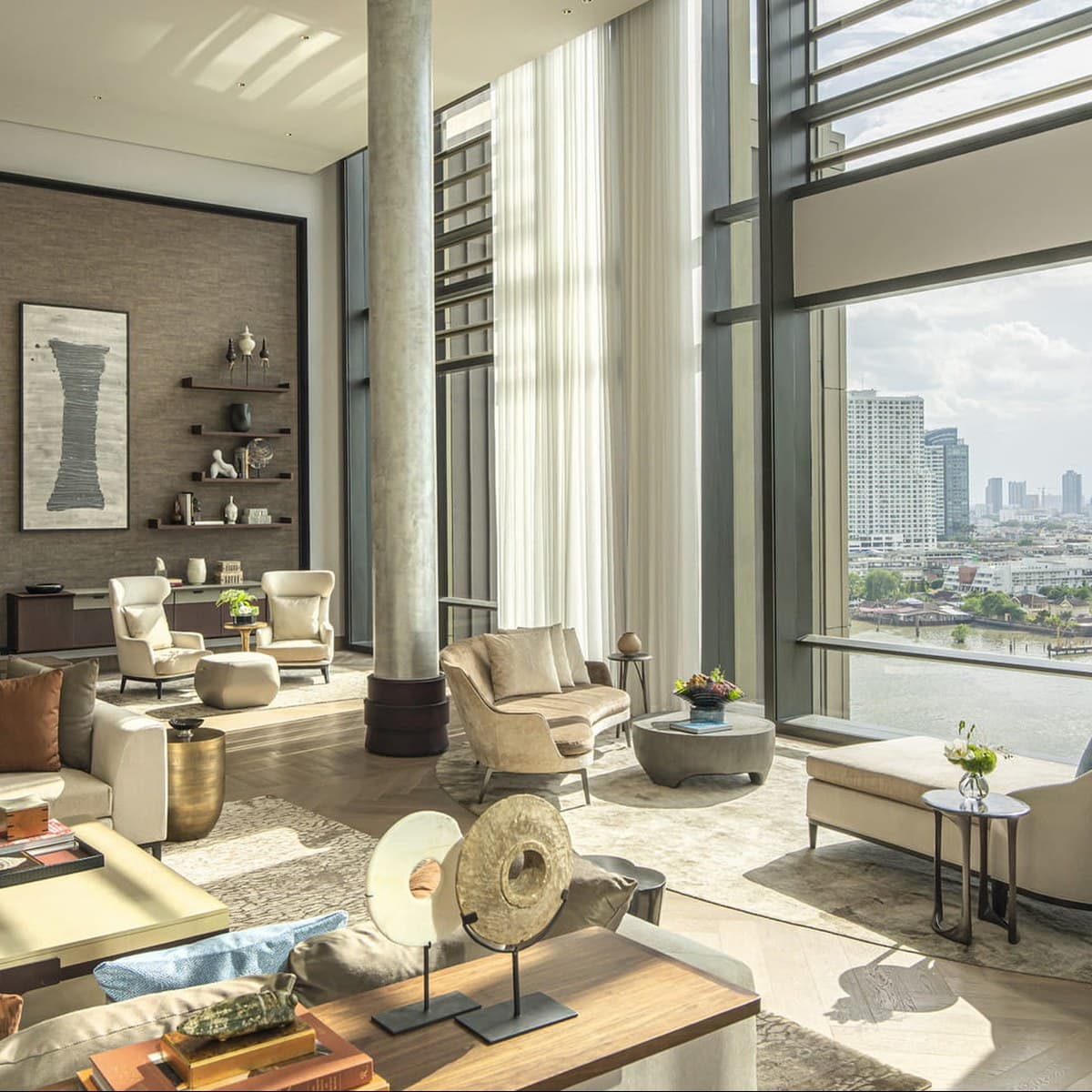 River-view lounge