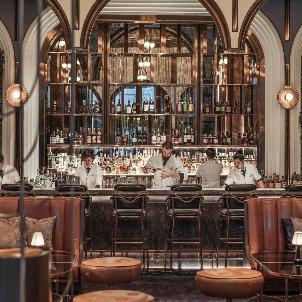 Restaurant and bar